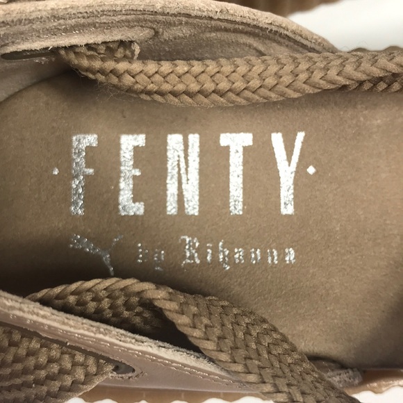 Puma Fenty by Rihanna Leather Lace Up Creepers - Picture 5 of 7